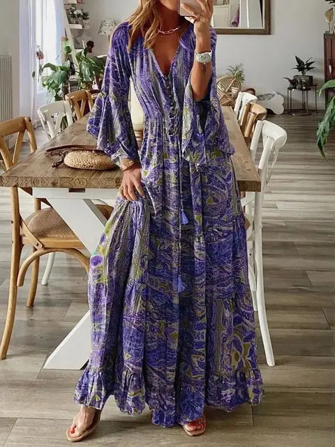 Women Comfy Long Dress | Sariah