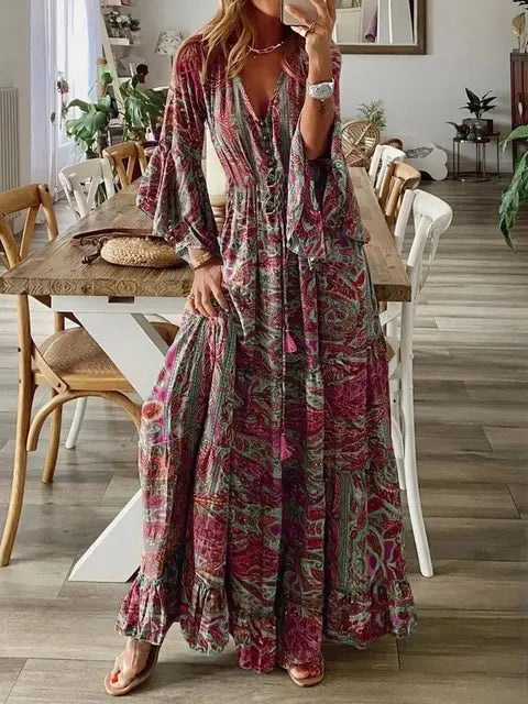Women Comfy Long Dress | Sariah