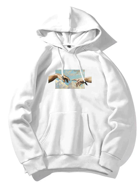Men Art-Inspired Graphic Hoodie | Benjamin