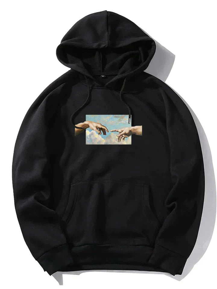 Men Art-Inspired Graphic Hoodie | Benjamin