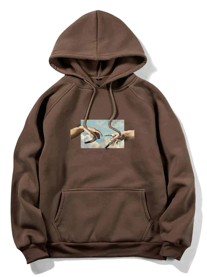 Men Art-Inspired Graphic Hoodie | Benjamin
