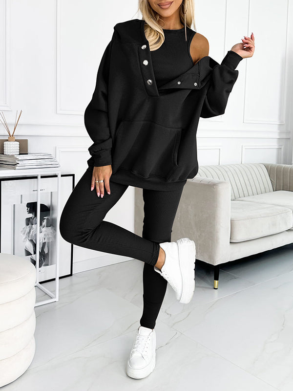 Women Oversized Hoodie & Leggings Set | Charisma