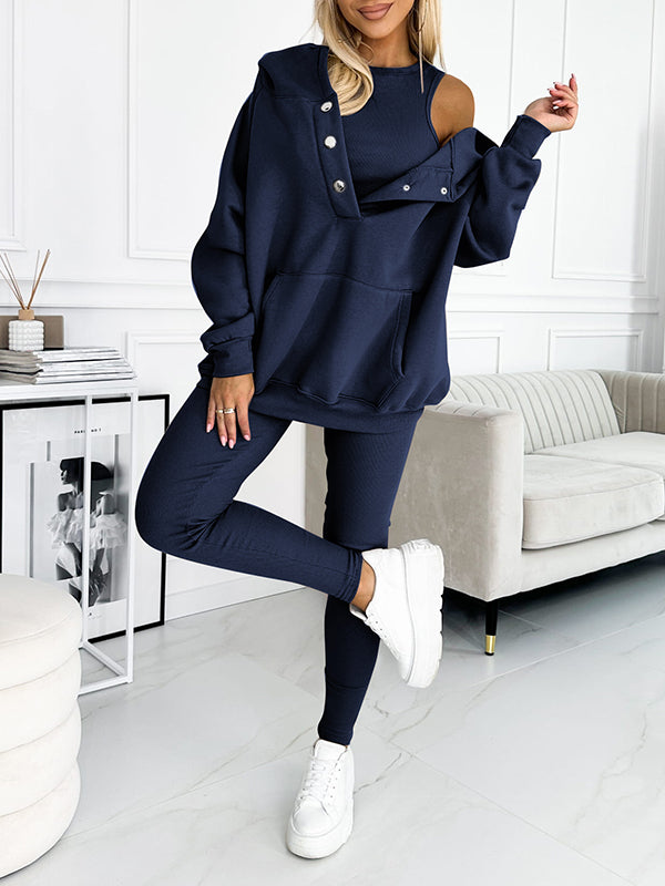 Women Oversized Hoodie & Leggings Set | Charisma