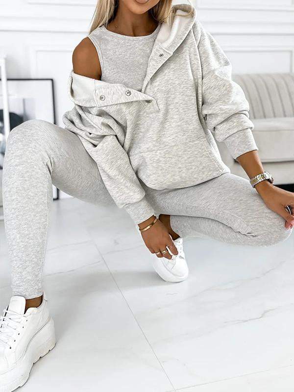 Women Oversized Hoodie & Leggings Set | Charisma