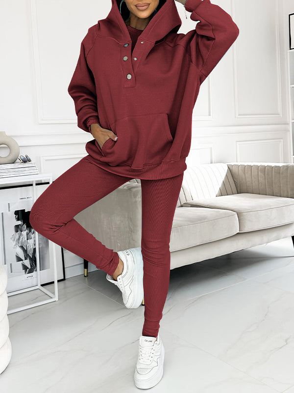 Women Oversized Hoodie & Leggings Set | Charisma
