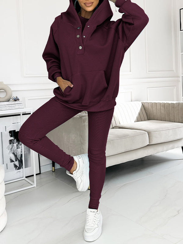 Women Oversized Hoodie & Leggings Set | Charisma