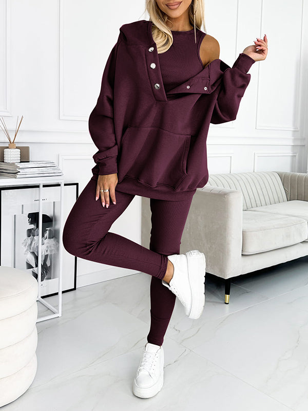 Women Oversized Hoodie & Leggings Set | Charisma