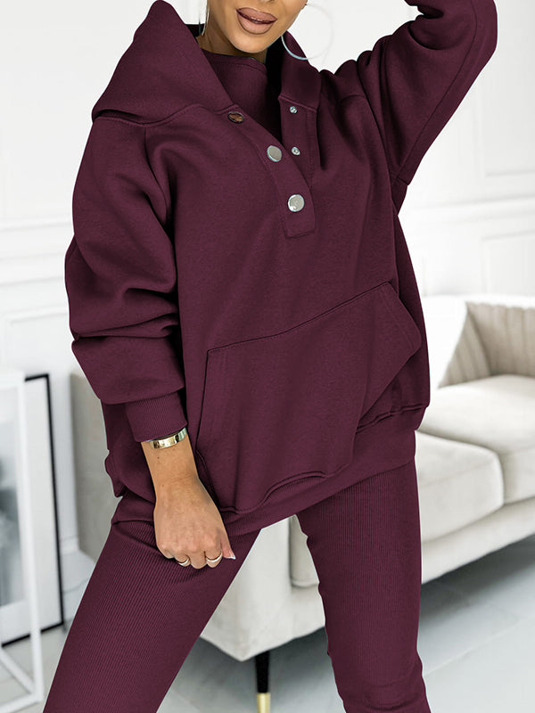 Women Oversized Hoodie & Leggings Set | Charisma