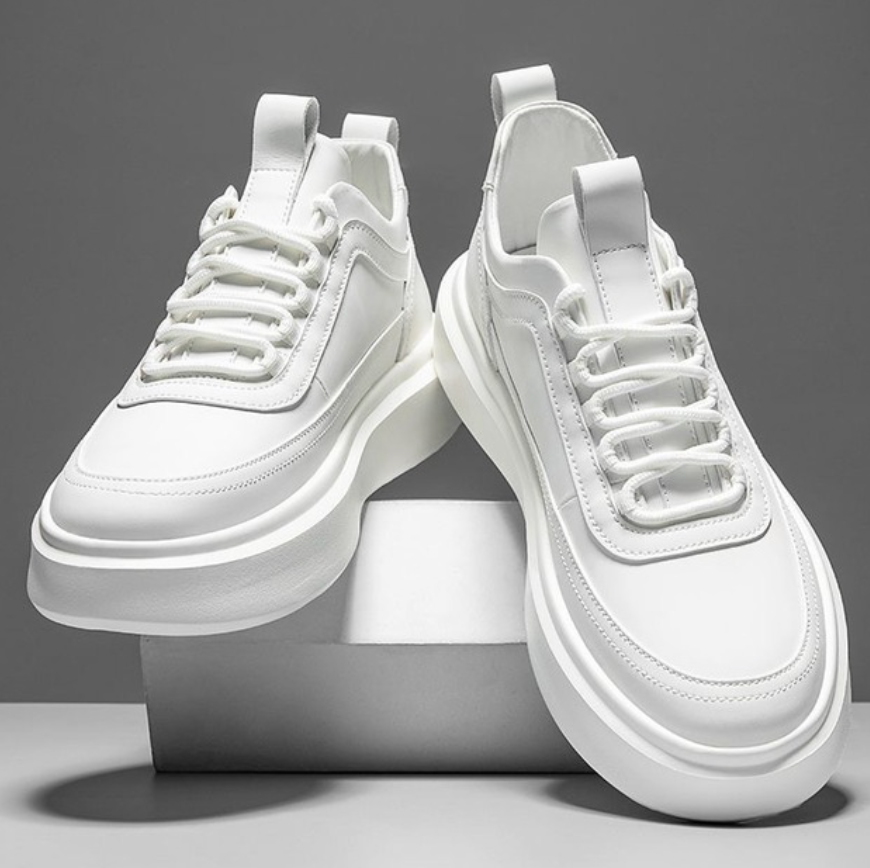 Men Minimalist Platform Sneakers | Hugo