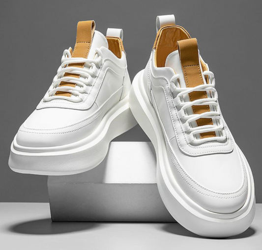 Men Minimalist Platform Sneakers | Hugo