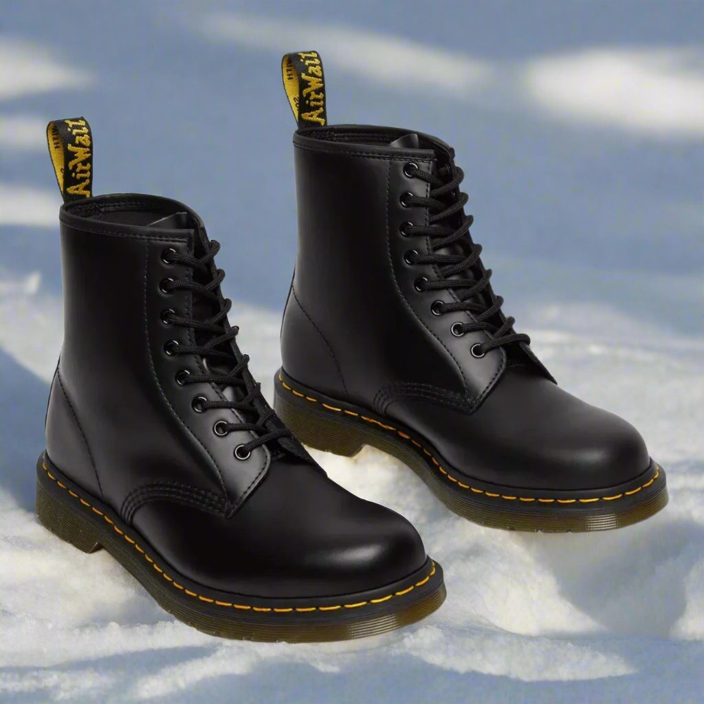 Variant image for Men's Snow Boots Black Water-Resistant PU Eco-Leather | Arctic-1