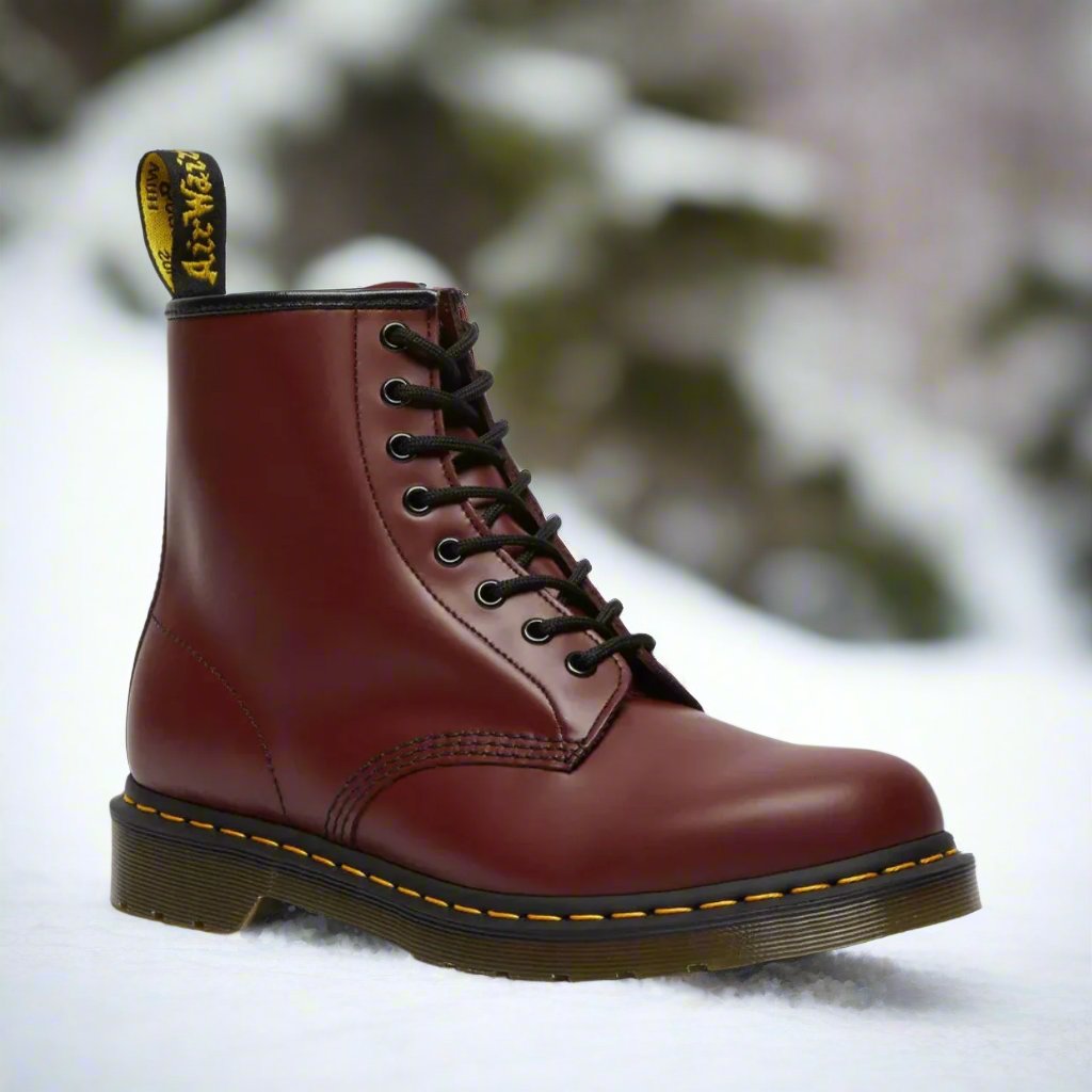 Men's Snow Boots Black Water-Resistant PU Eco-Leather | Arctic-4