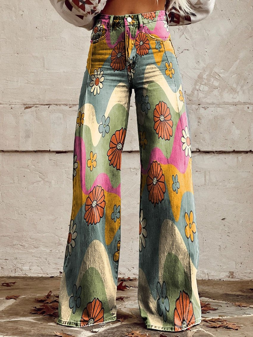 Sophia | Colorful Vintage Pants