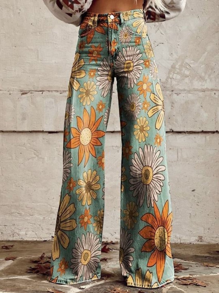 Sophia | Colorful Vintage Pants