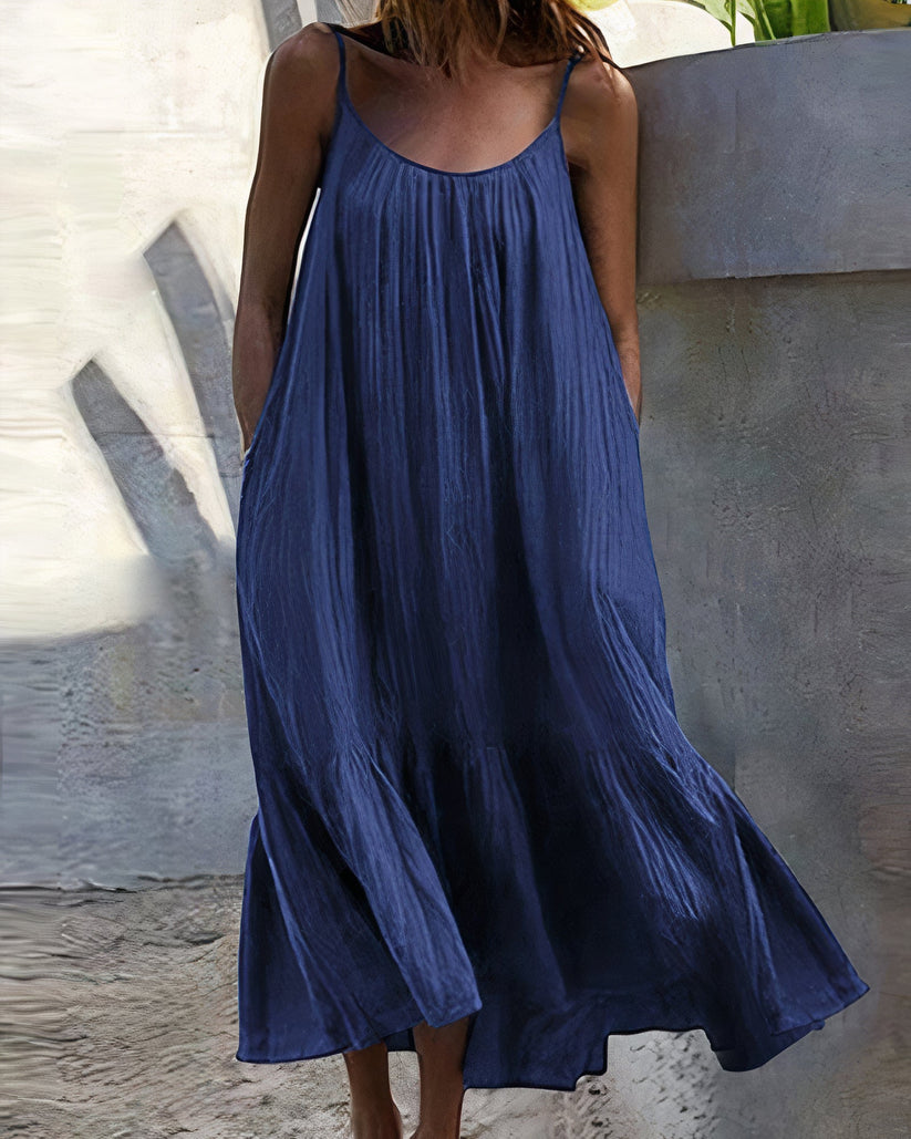 Women Flowy Sleeveless Dress | Claire