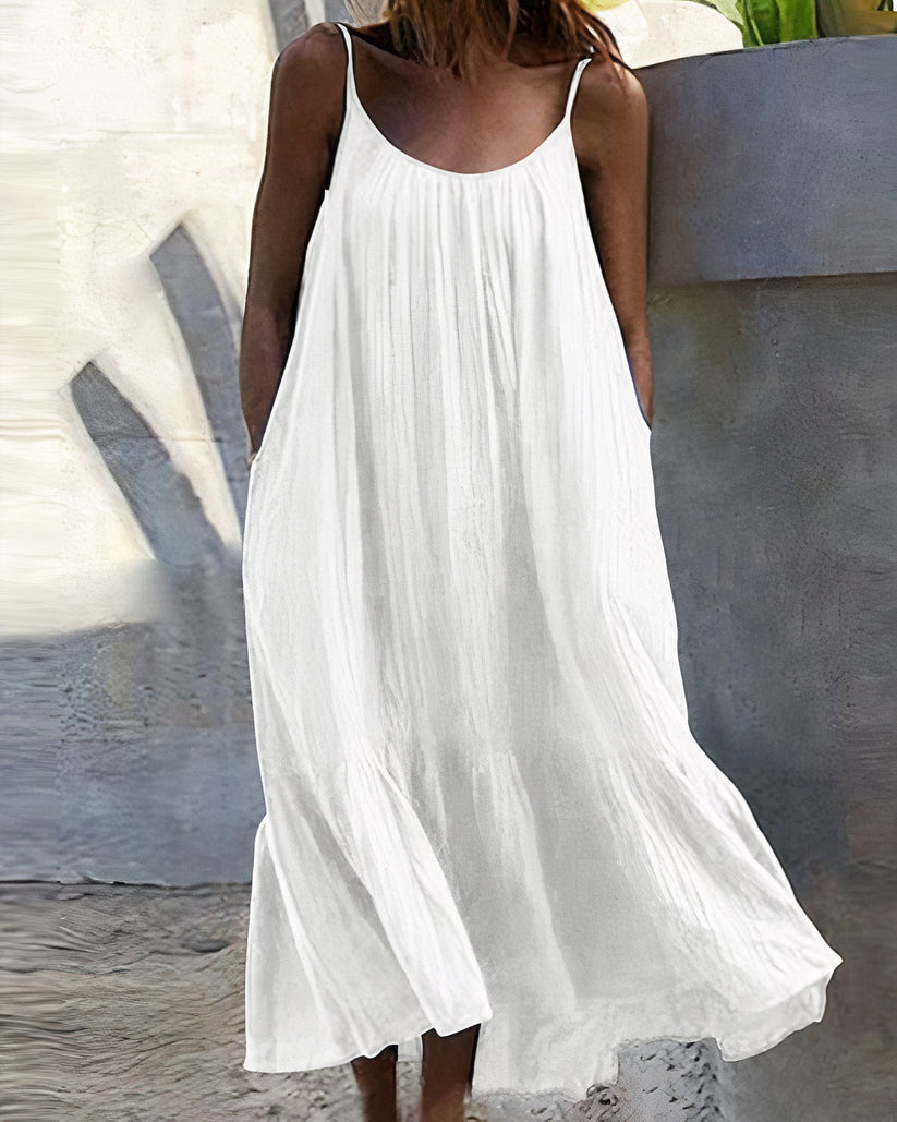 Women Flowy Sleeveless Dress | Claire