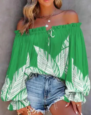 Women Off-Shoulder Boho Blouse | Paloma