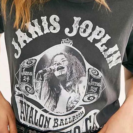 Women Retro Music Graphic T-Shirt | Meredith