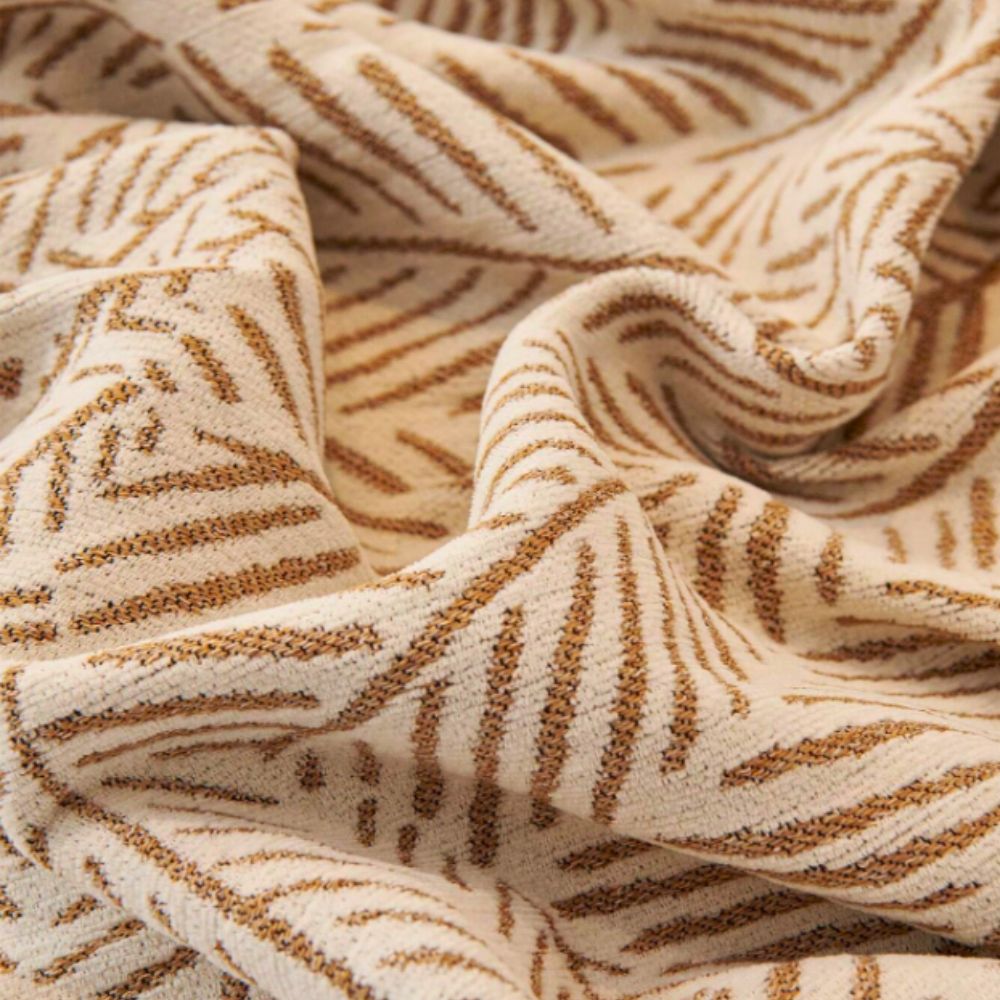 Sofa Cover Leaf Pattern Chenille Non-Slip | Elegant Comfort 5