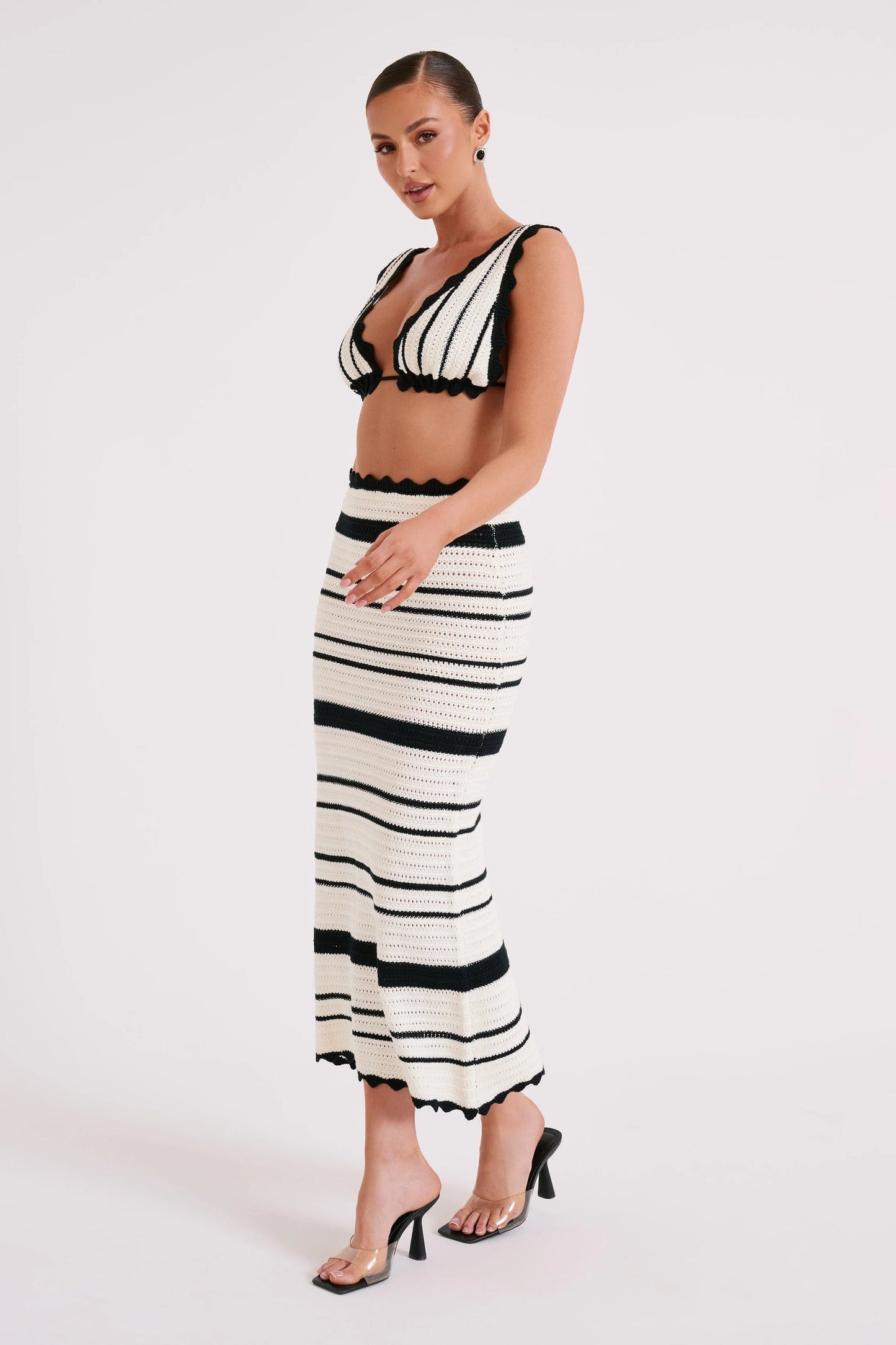 Women Crochet Two-Piece Set | Celine
