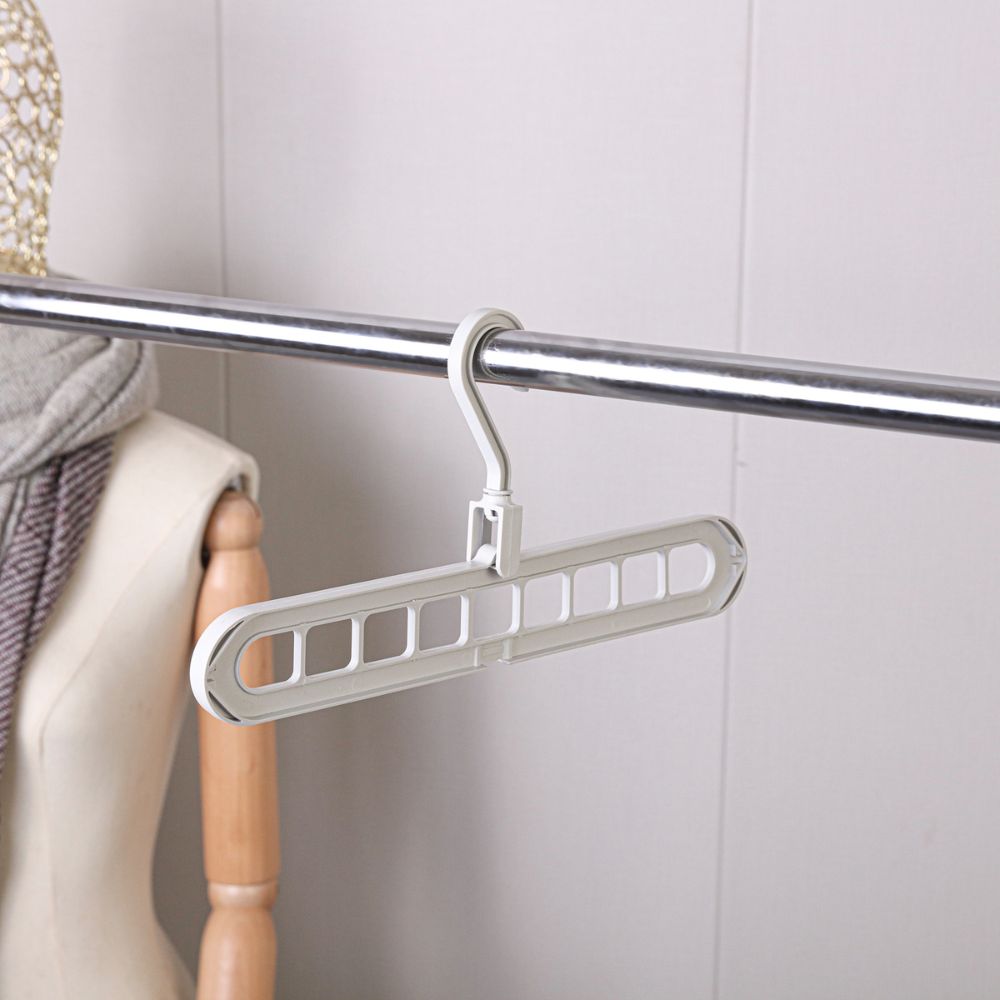 Closet Organizer Two-Way Swivel Hanger High-Quality Plastic | Closet Storage Solution 3