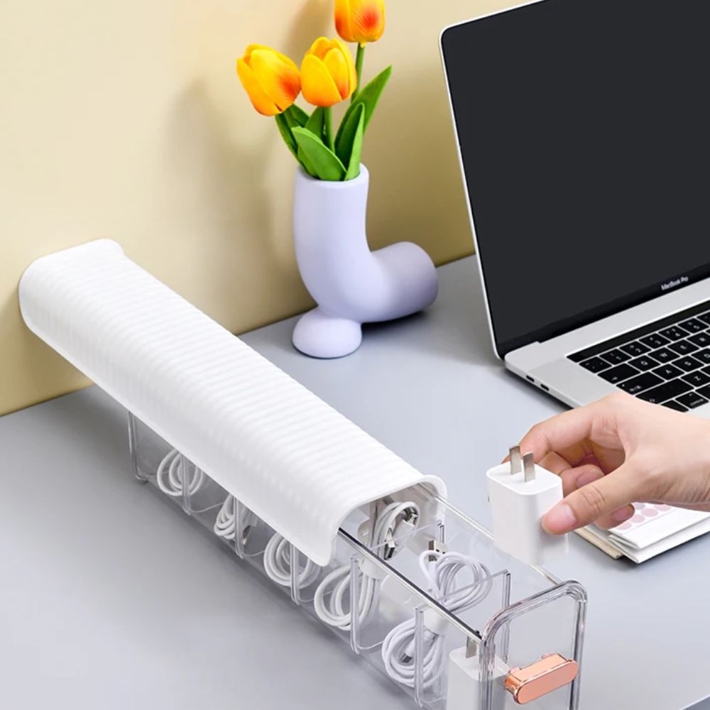 Wall Storage Organizer White Plastic | Key Holder for Wall 4