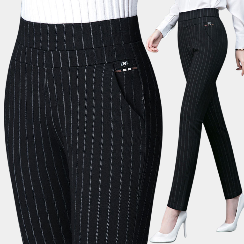 Marie | High Waisted Stretchable Pants for Women