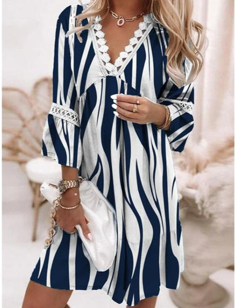 Women Boho Leopard Print Dress | Ella