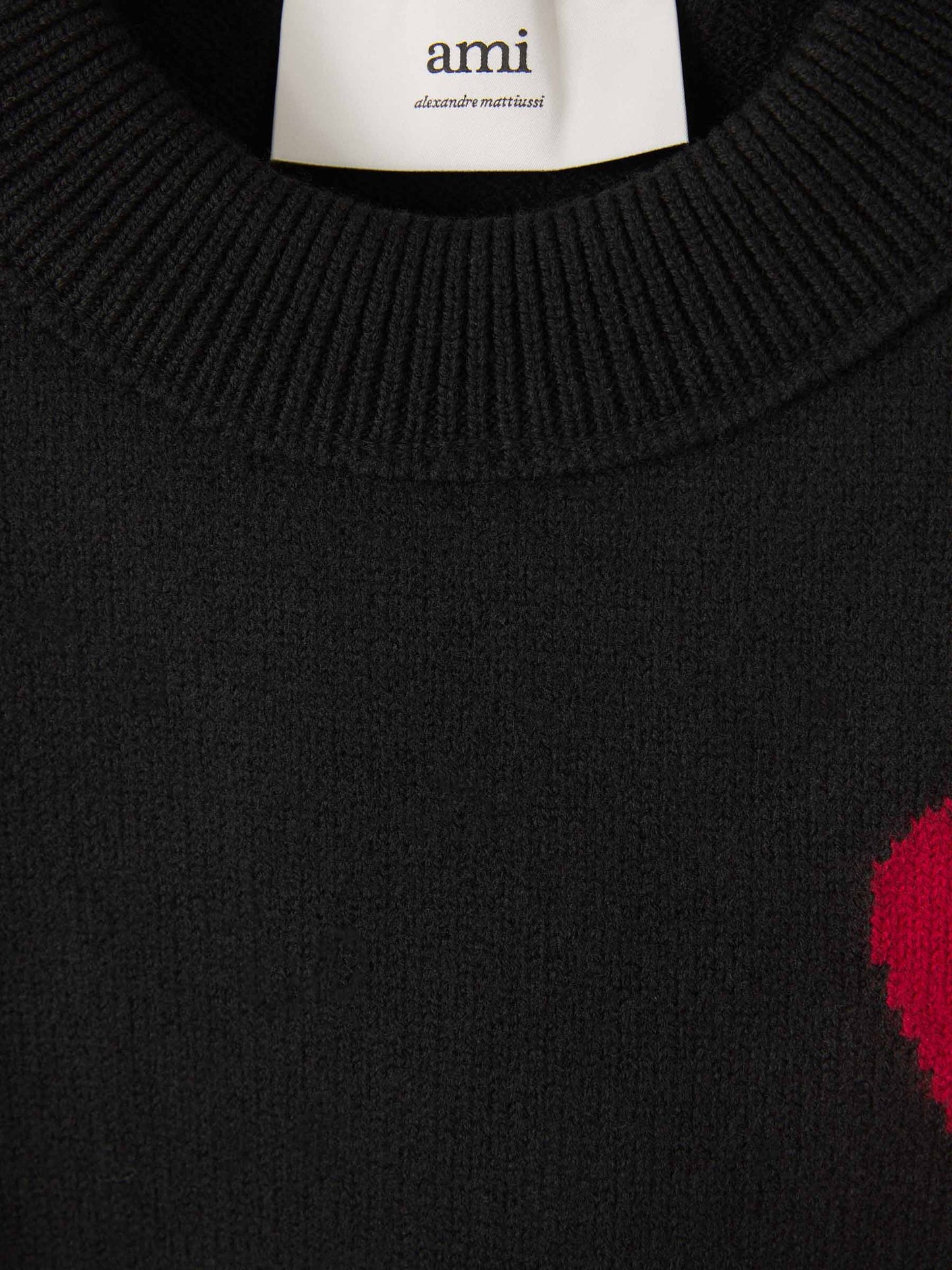 Men's Sweater with Heart Logo – Soft Relaxed Fit Pullover in Multiple Colors, Casual Style for Everyday Wear 3