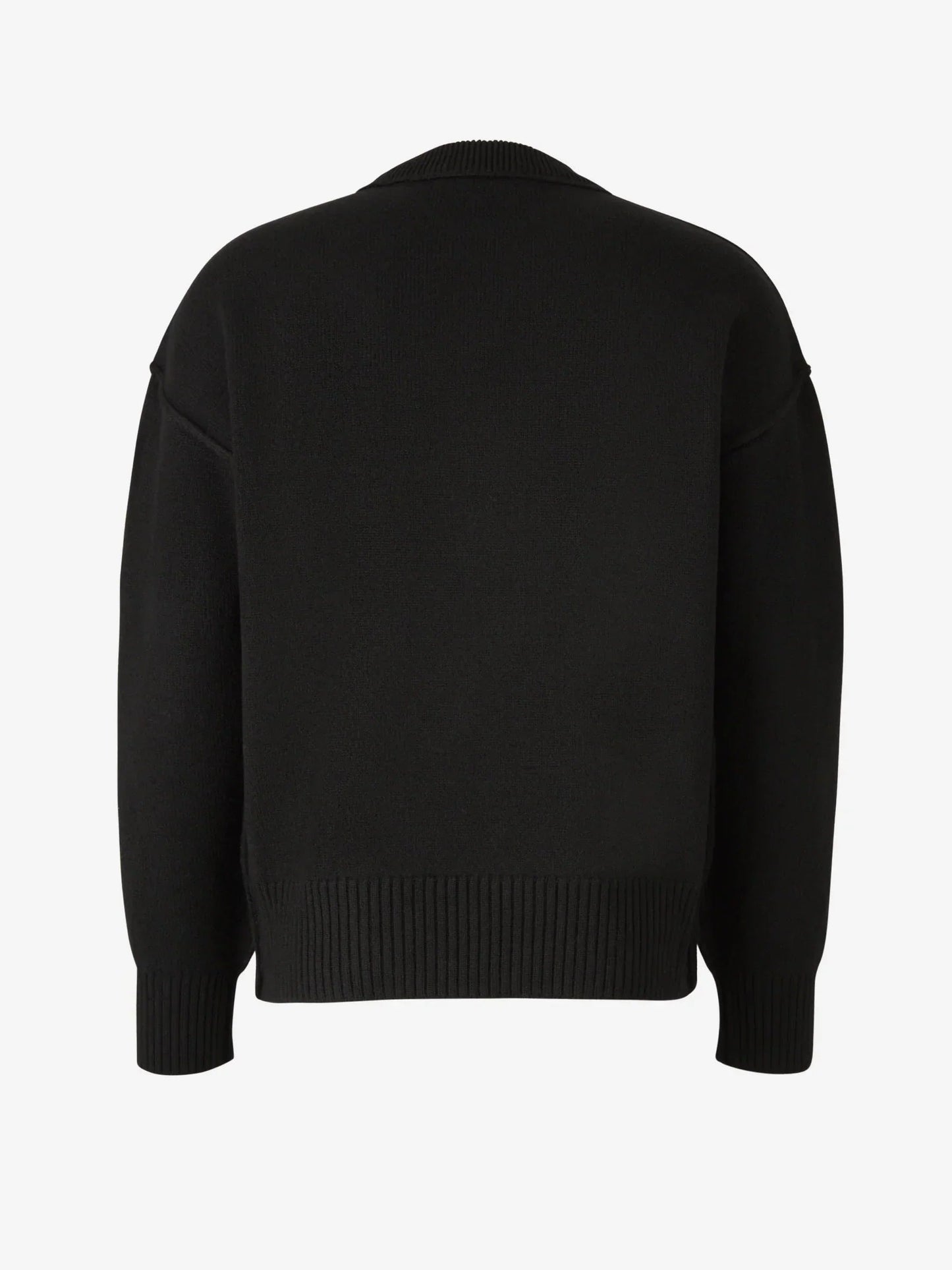 Men's Sweater with Heart Logo – Soft Relaxed Fit Pullover in Multiple Colors, Casual Style for Everyday Wear 5
