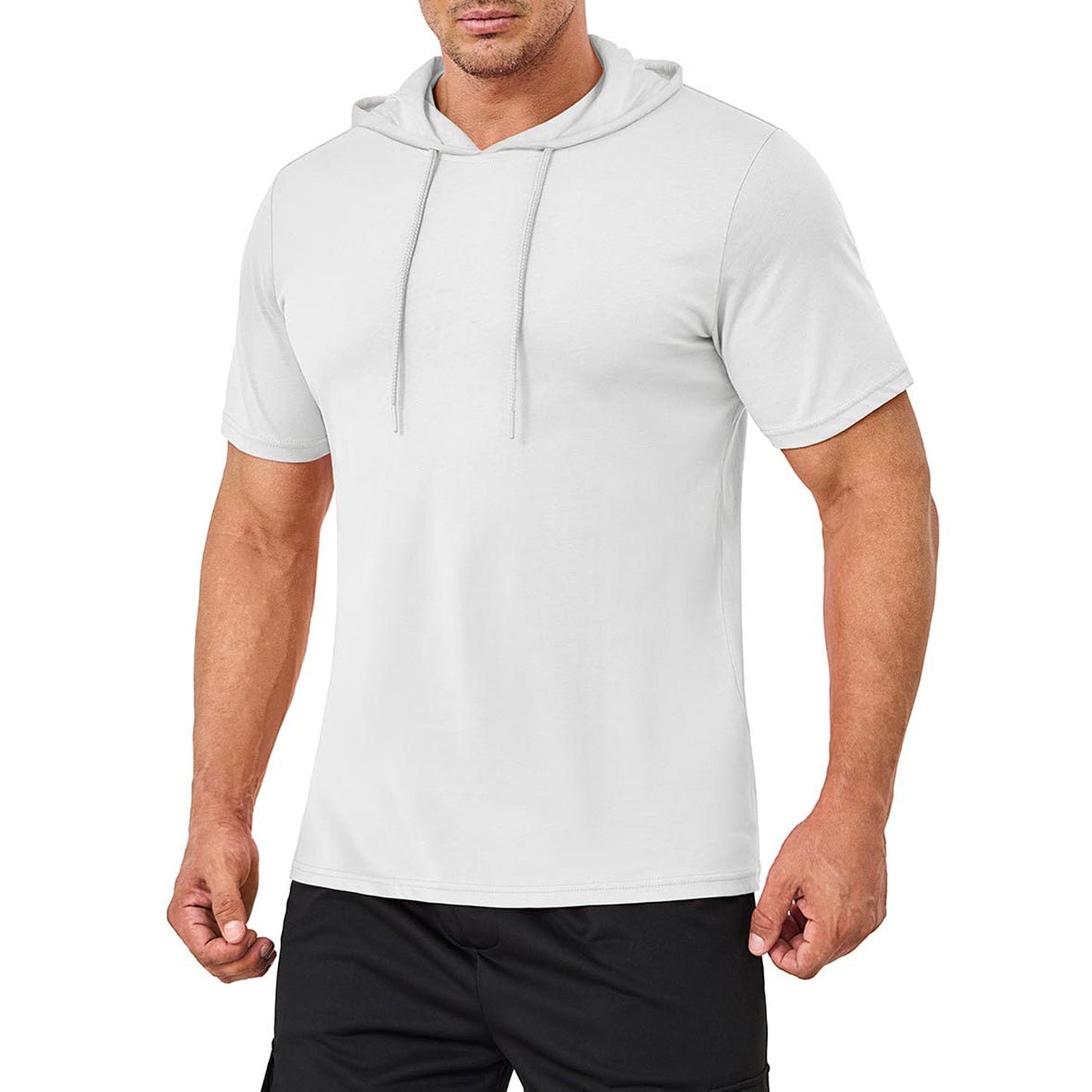 Men Short-Sleeve Hoodie T-Shirt | Ronan