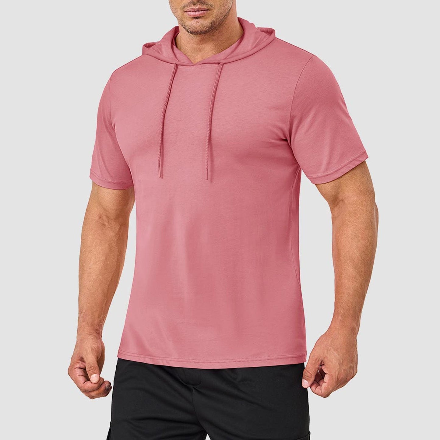 Men Short-Sleeve Hoodie T-Shirt | Ronan