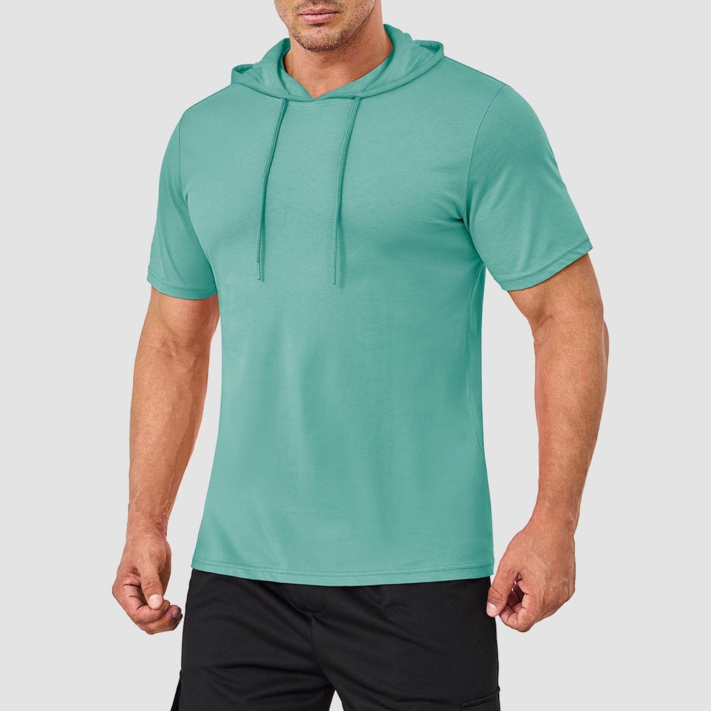 Men Short-Sleeve Hoodie T-Shirt | Ronan
