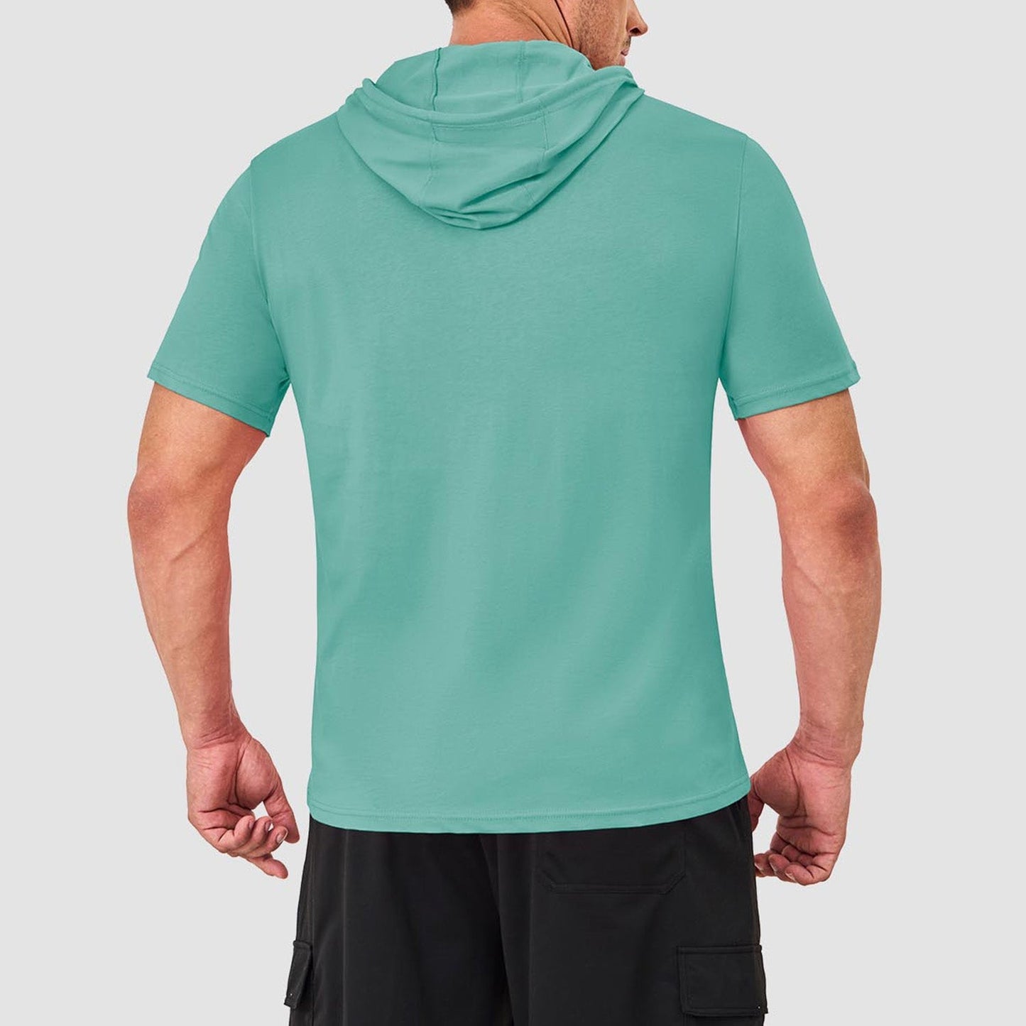 Men Short-Sleeve Hoodie T-Shirt | Ronan