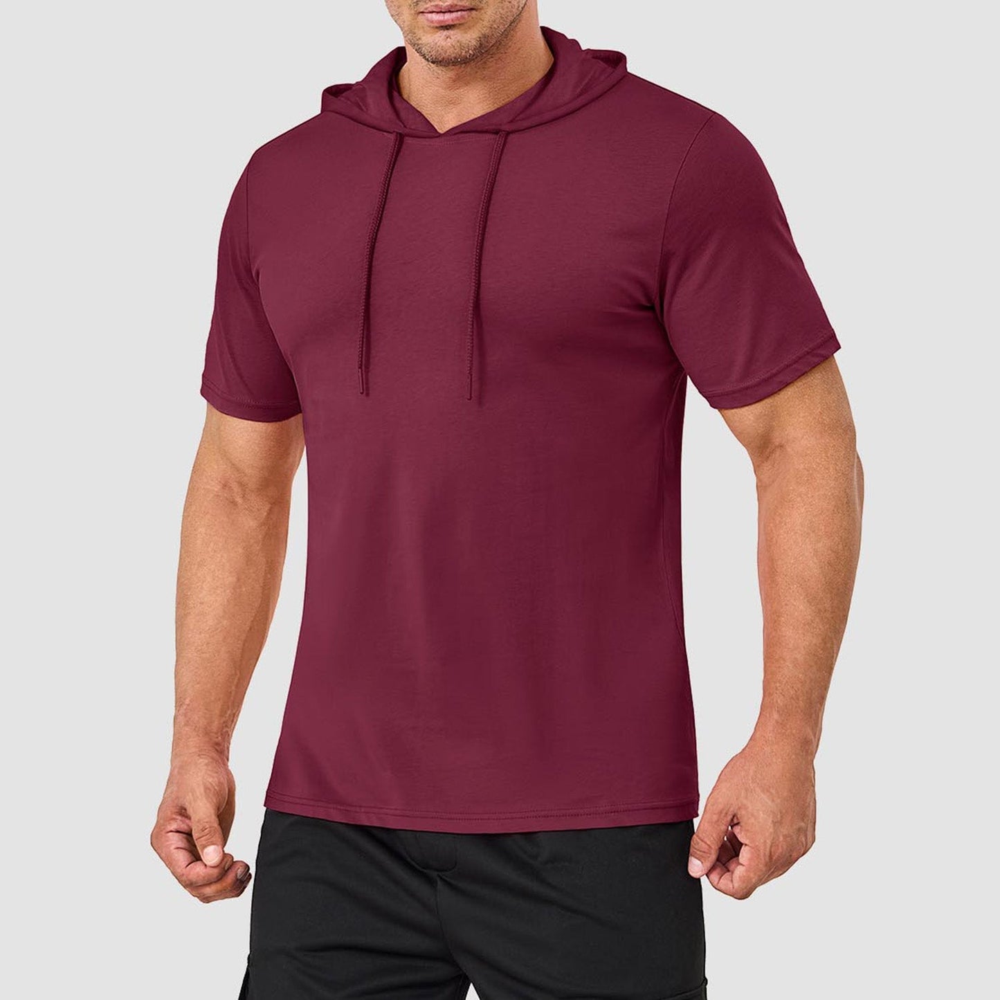 Men Short-Sleeve Hoodie T-Shirt | Ronan
