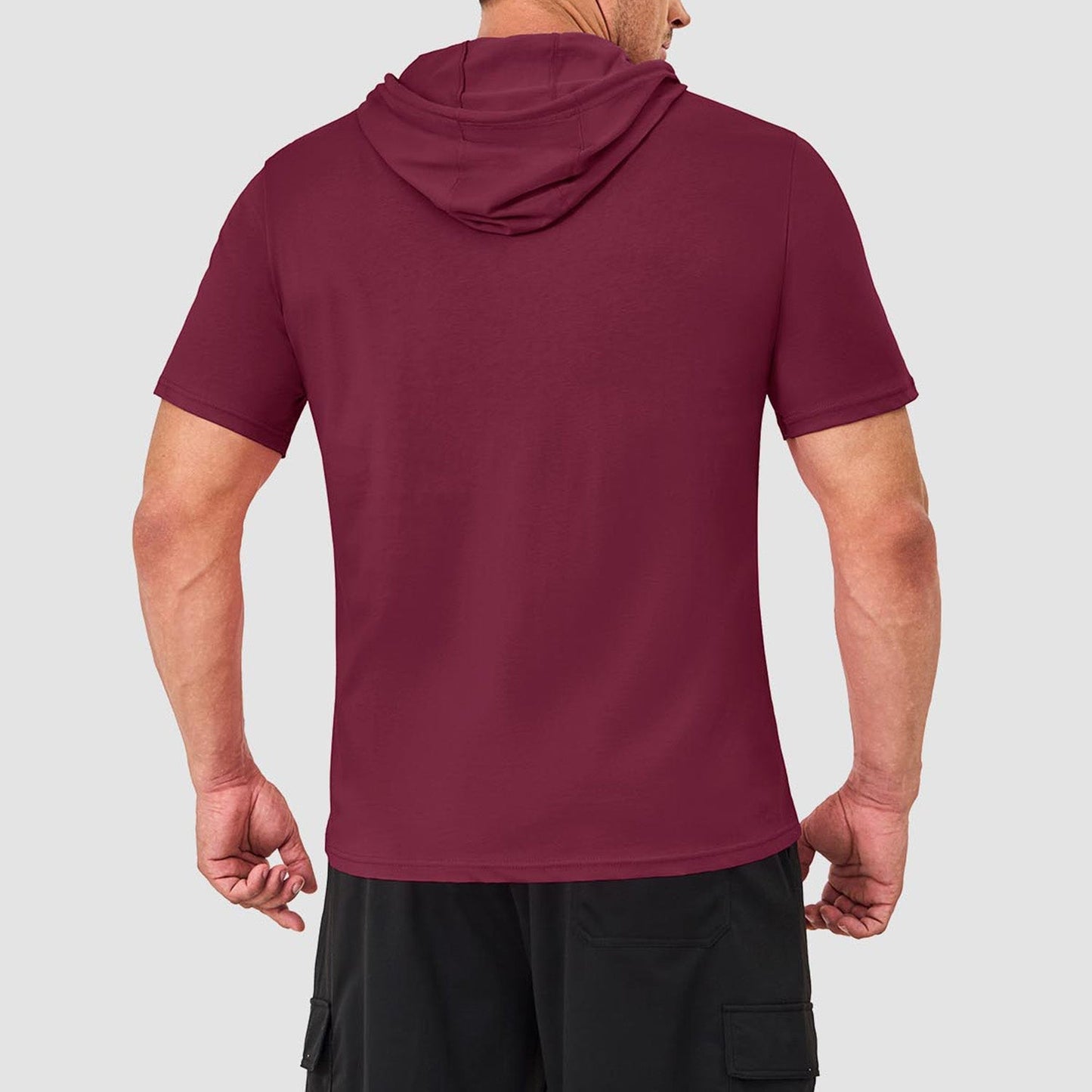 Men Short-Sleeve Hoodie T-Shirt | Ronan