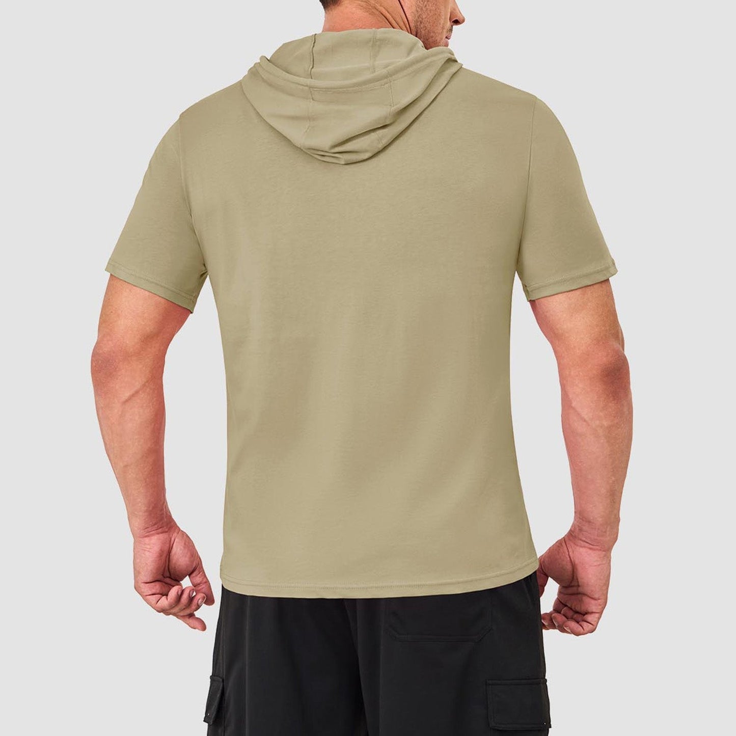 Men Short-Sleeve Hoodie T-Shirt | Ronan