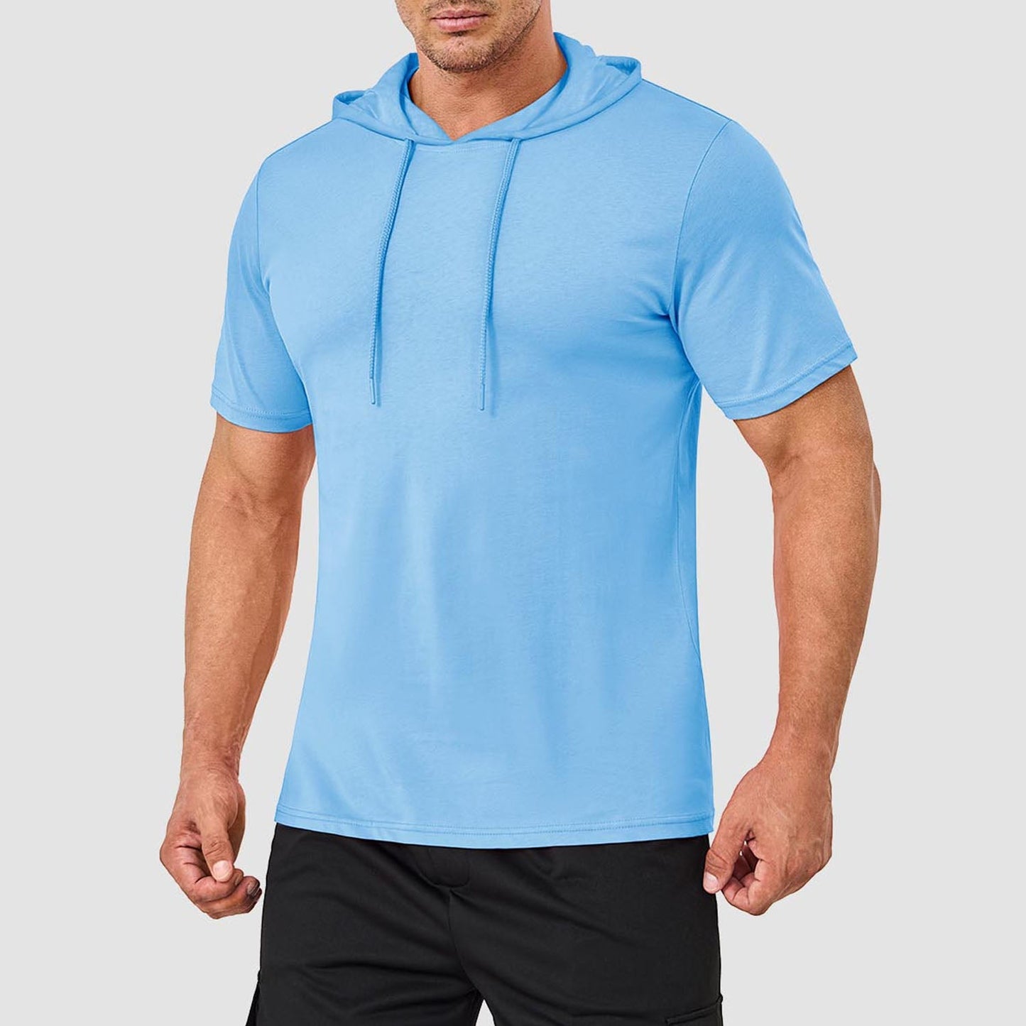 Men Short-Sleeve Hoodie T-Shirt | Ronan