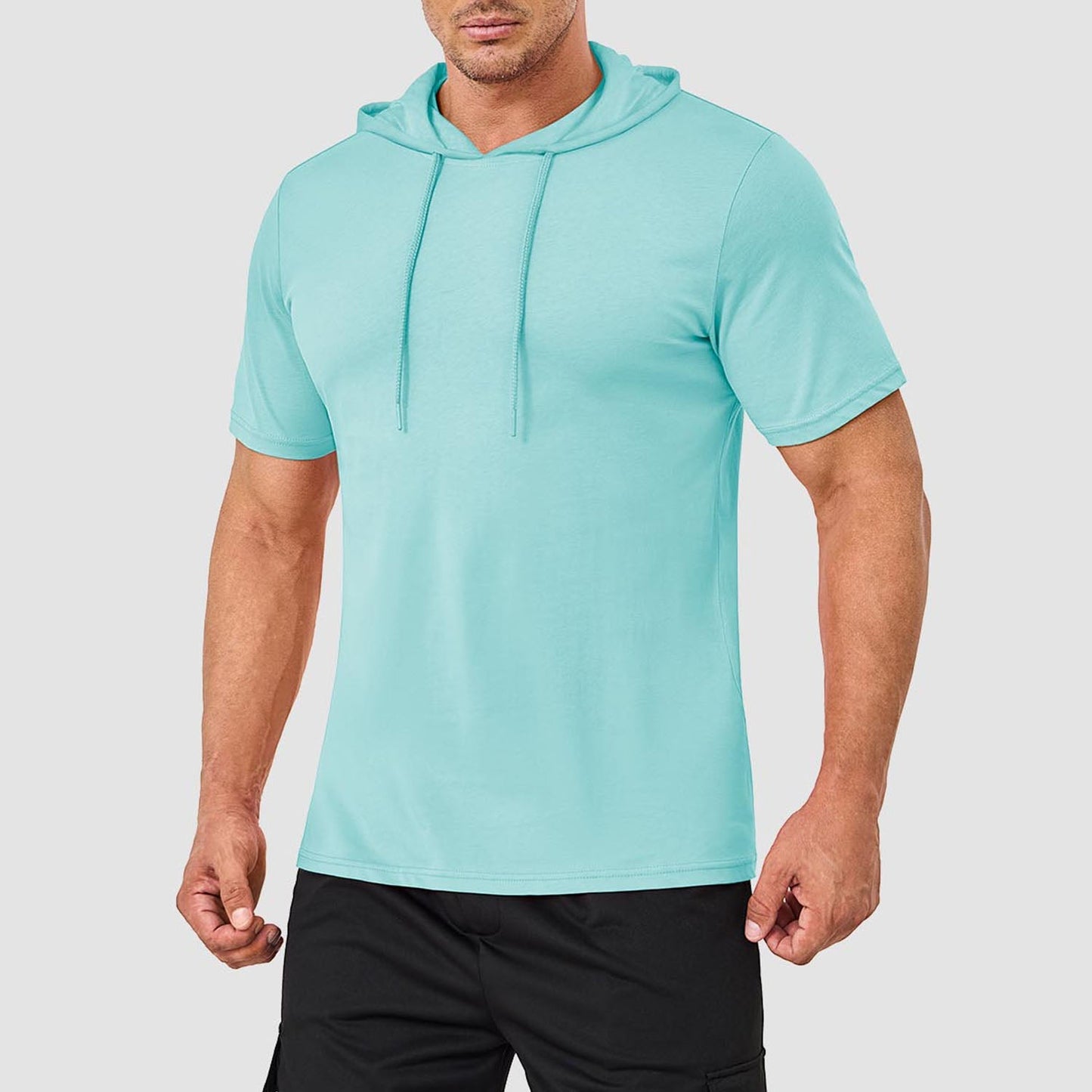 Men Short-Sleeve Hoodie T-Shirt | Ronan