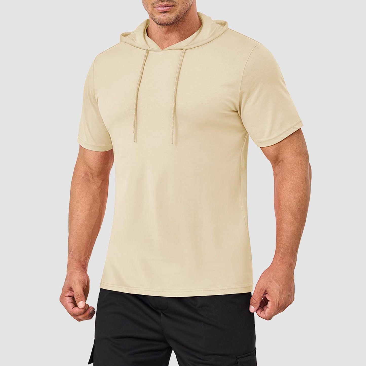 Men Short-Sleeve Hoodie T-Shirt | Ronan