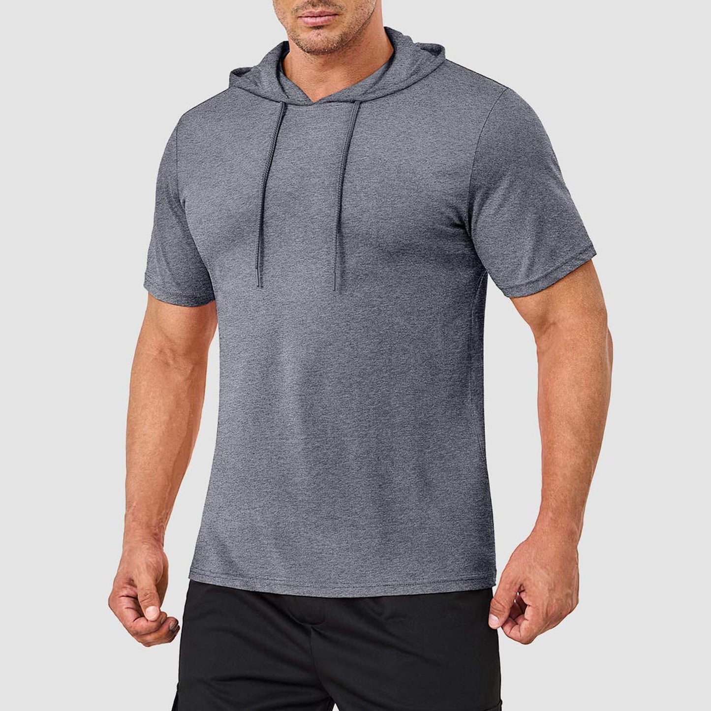 Men Short-Sleeve Hoodie T-Shirt | Ronan