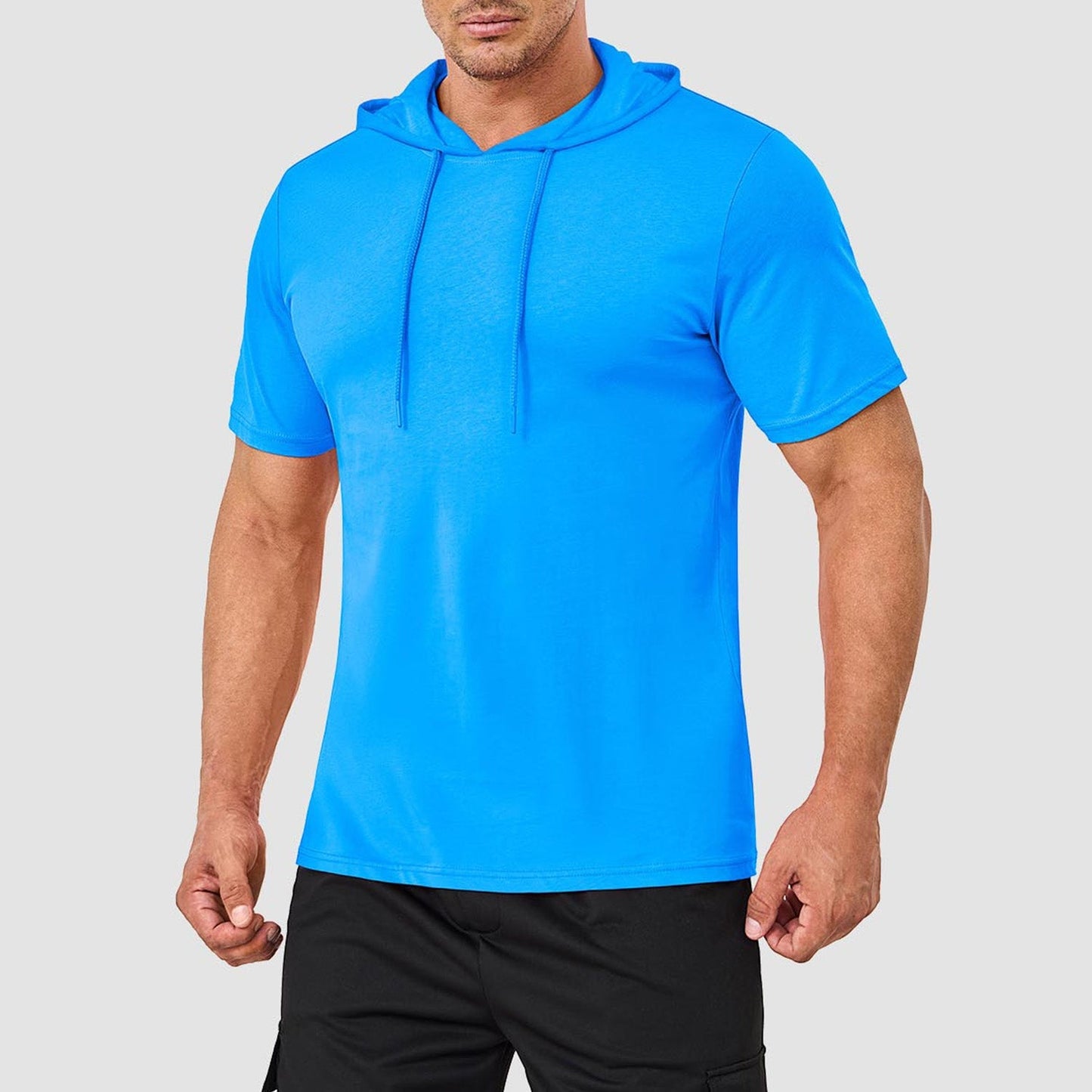 Men Short-Sleeve Hoodie T-Shirt | Ronan