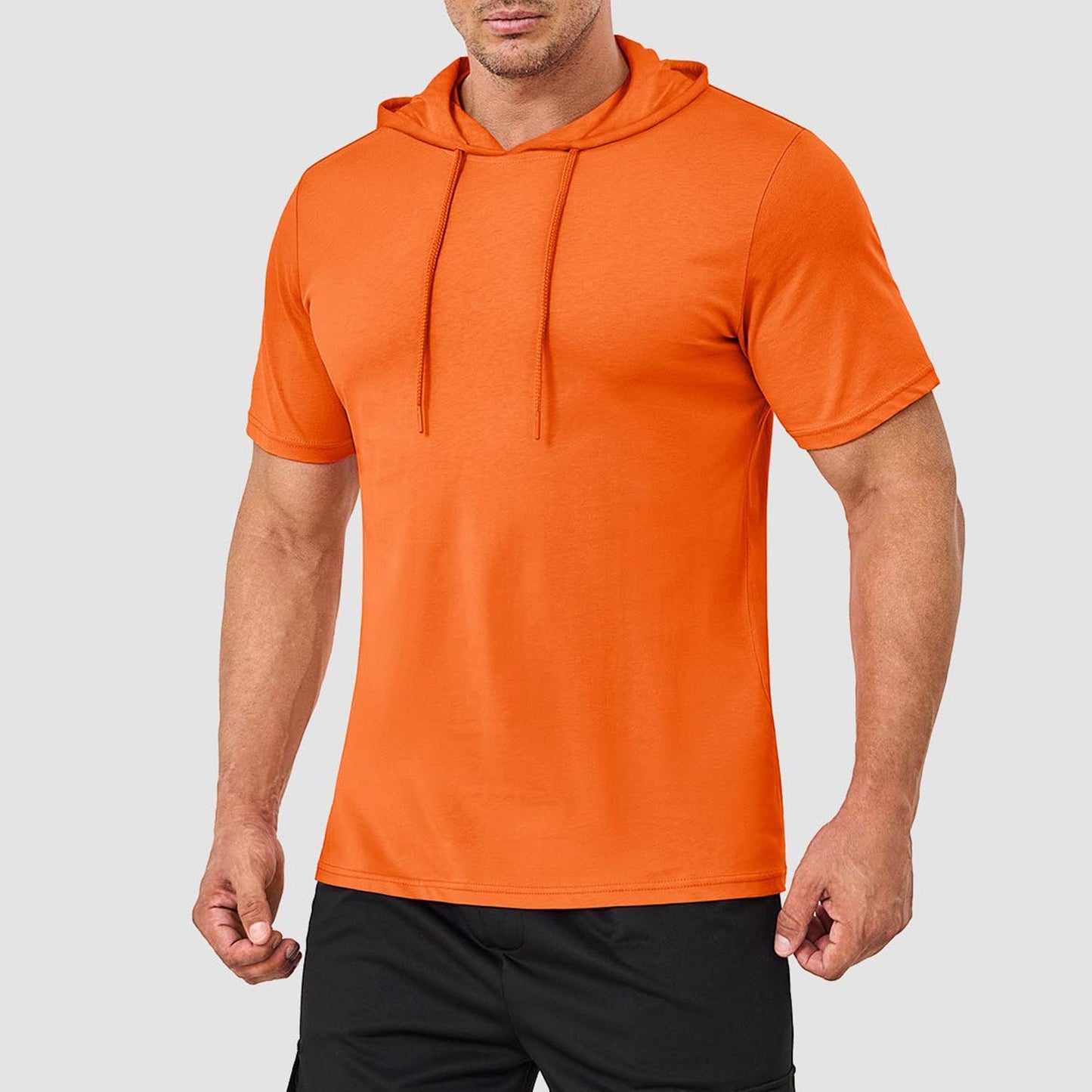 Men Short-Sleeve Hoodie T-Shirt | Ronan