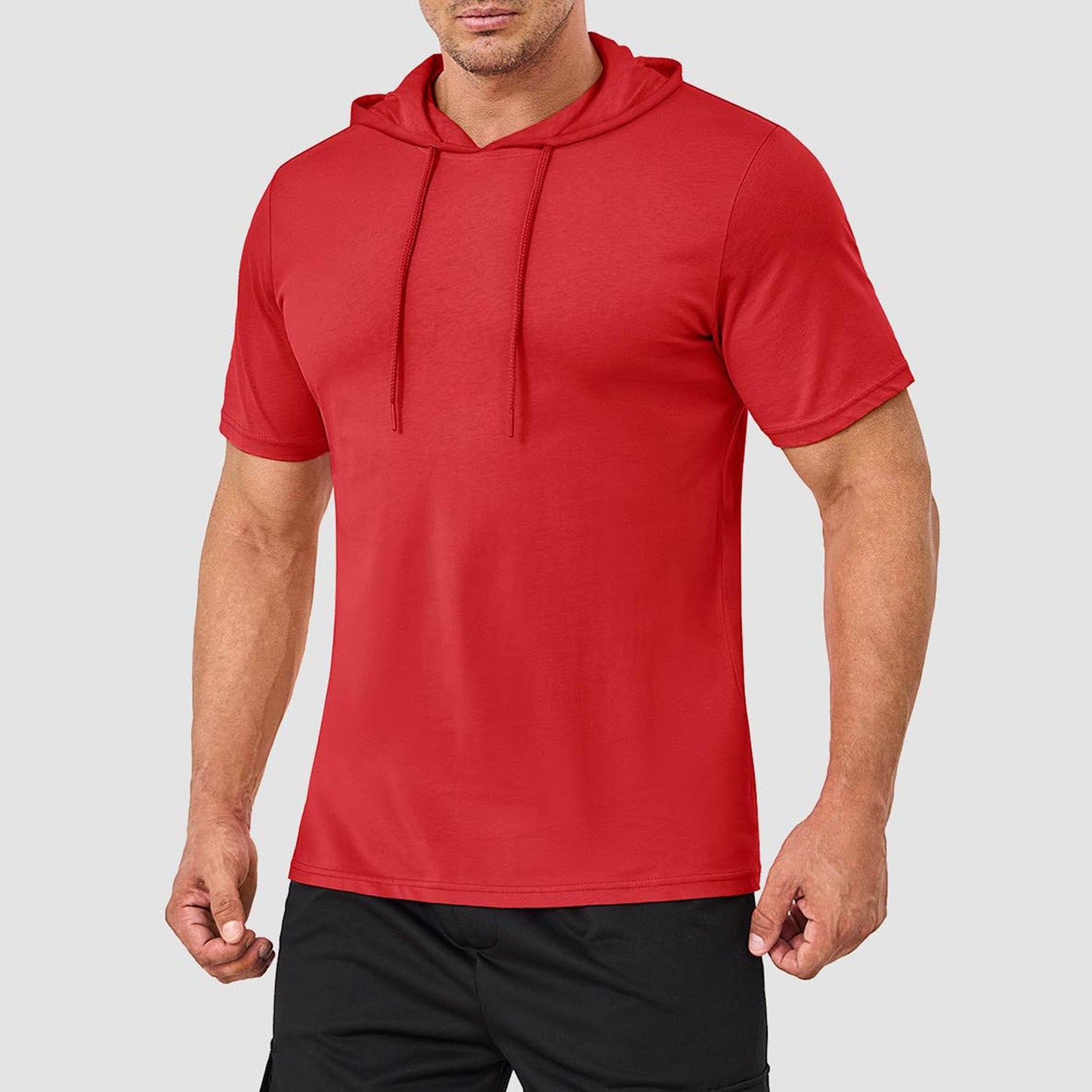 Men Short-Sleeve Hoodie T-Shirt | Ronan
