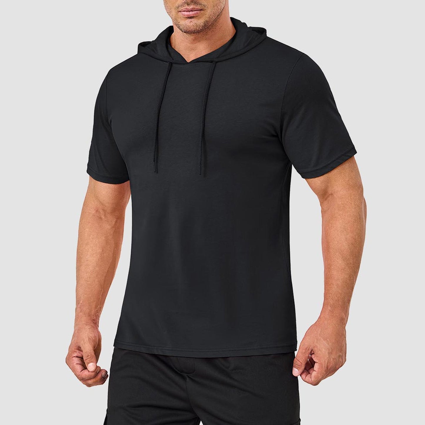 Men Short-Sleeve Hoodie T-Shirt | Ronan