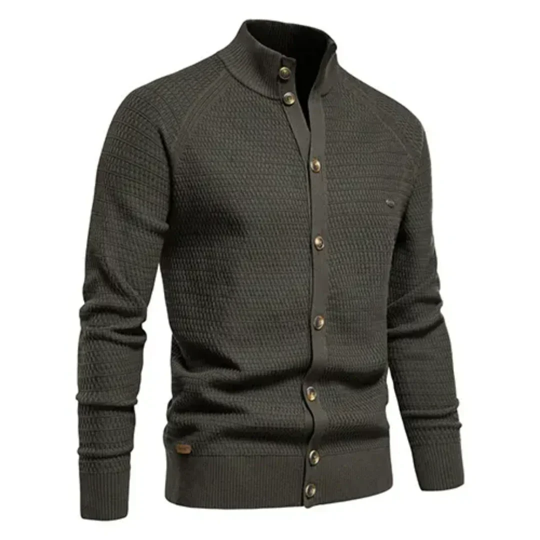 Men's Button-Up Knit Cardigan | Arlie