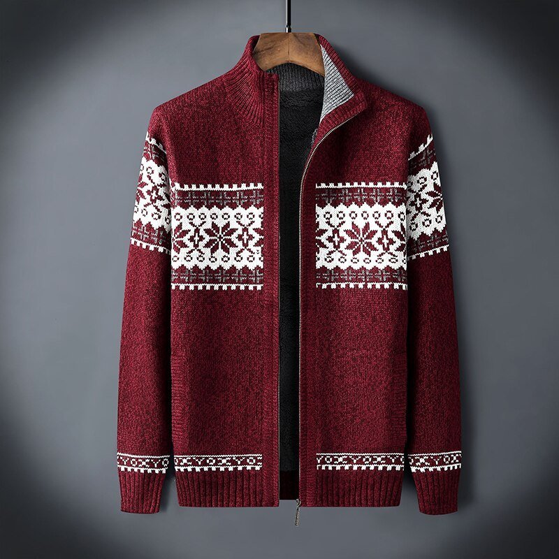 Modern & soft knitted men's cardigan | Eldrige