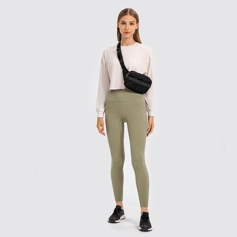Women Long Sleeve Activewear Top Black Nylon | Fitness Enthusiast-3