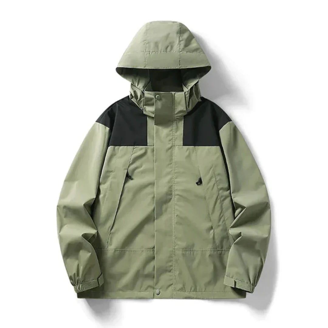 Men Waterproof Hooded Windbreaker | Enzo