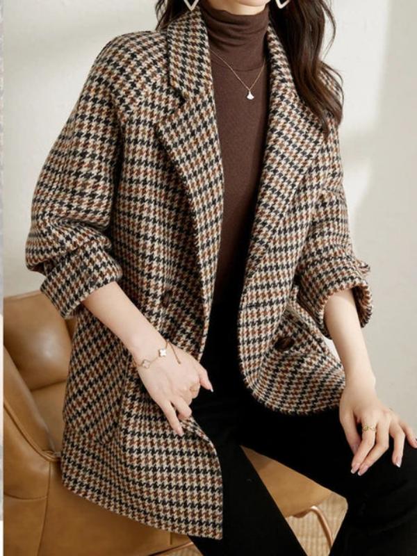 Women Wool Coat Black | Sophie-1